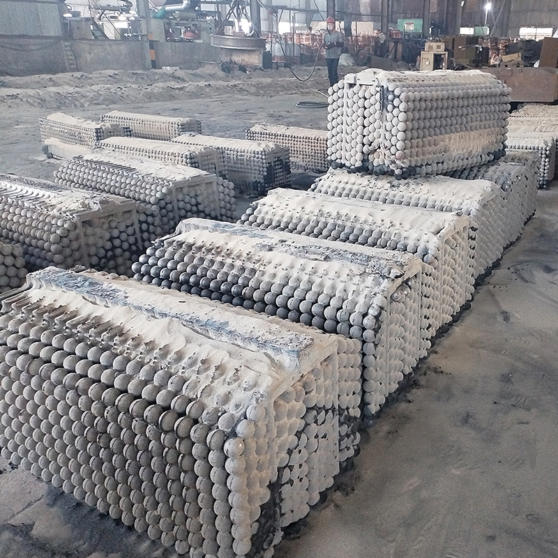 高硬度和耐磨性φ30mm高铬磨球塔磨机