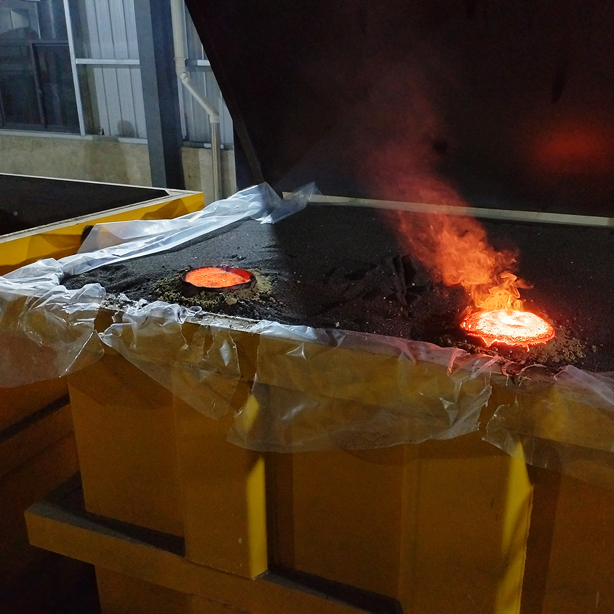 水泵和重型工业泵的泵和电动机的延性铁铸件