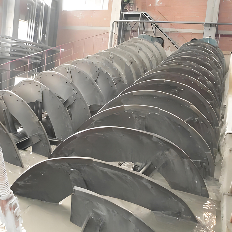  高磨损的合金铸造型螺旋分类器机械刀片，用于矿物加工厂 