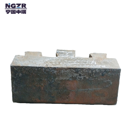 矿业中的SAG磨机的橡胶和Mn-Cr合金铸造复合衬里 