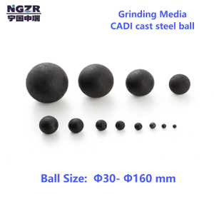 GM-4：CADI Cast 研磨球 矿业的SAG Mill的钢球 