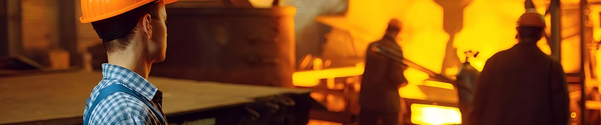 铸造工人检查磨球硬度