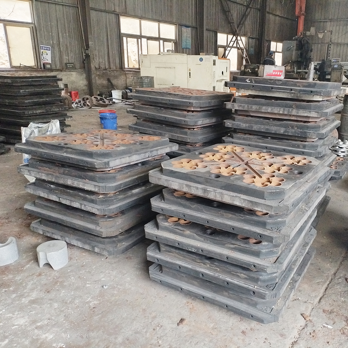 全自动研磨球球铸件的金属模具