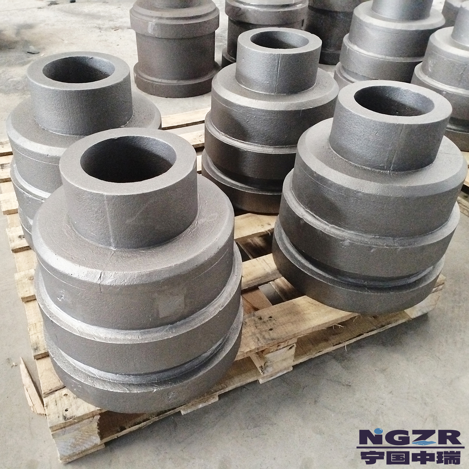 水泵和重型工业泵的泵和电动机的延性铁铸件