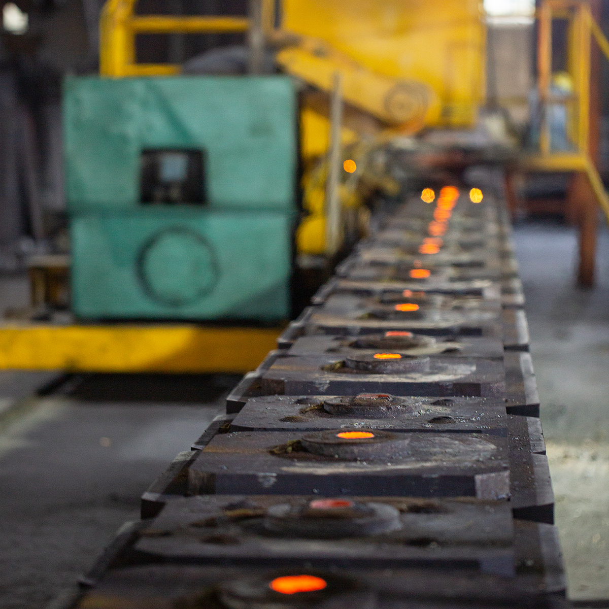 全自动研磨球球铸件的金属模具