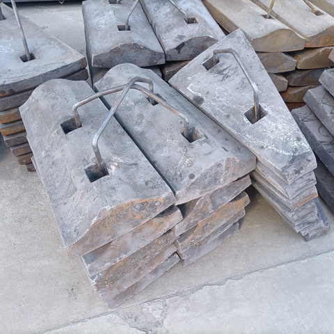 MN13CR2合金钢铸厂衬里板矿业 21*57球磨机 